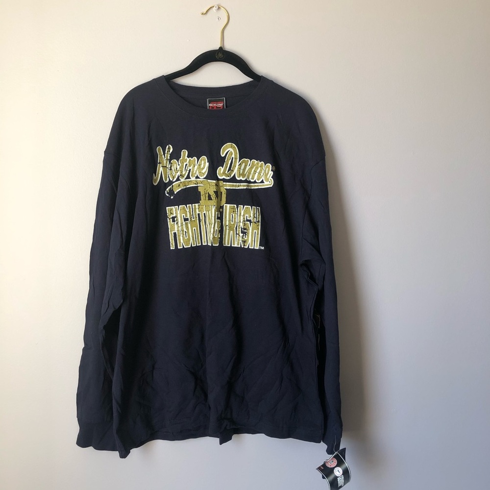 Officially licensed Notre Dame long sleeve tee